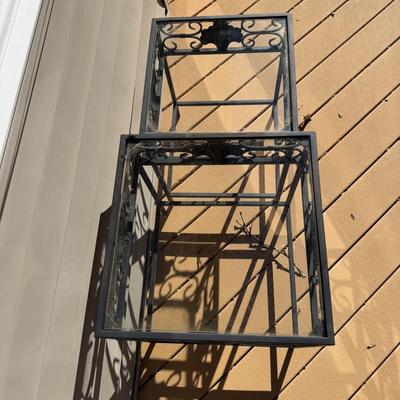 Two Metal Nesting Tables (UD-MG)