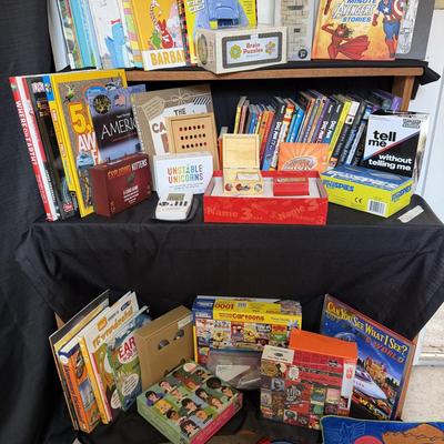 Sale Photo Thumbnail #63: Children Books, games & puzzles