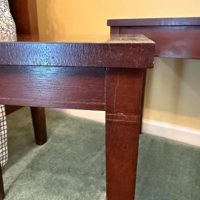 Three Wooden Nesting Tables w/ Inlay (BGB-SS)