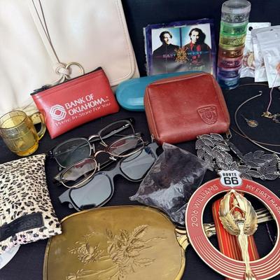 Sale Photo Thumbnail #87: Purses, Rollers, jewelry, yarn and more.