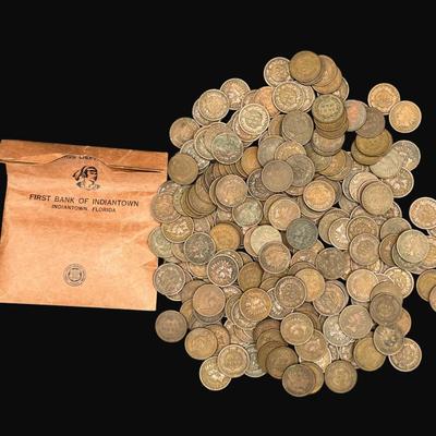 Sale Photo Thumbnail #471: **WIRE TRANSFER IS REQUIRED IF SHIPPED.** Years range from 1982 to 1909. Total of 242 pieces. [JP]