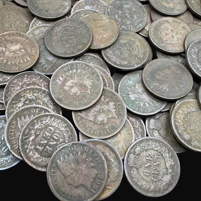 Sale Photo Thumbnail #472: **WIRE TRANSFER IS REQUIRED IF SHIPPED.** Years range from 1982 to 1909. Total of 242 pieces. [JP]