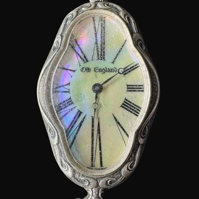 Sale Photo Thumbnail #503: Includes an Elgin pocket watch (Illinois Watch Case Co.), an Old England necklace watch without chain, and a Bijoux Terner watch without band. Total of three pieces. Not tested. [CS]