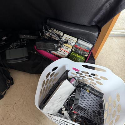 Sale Photo Thumbnail #130: Receiver, Karaoke, Records, cassettes