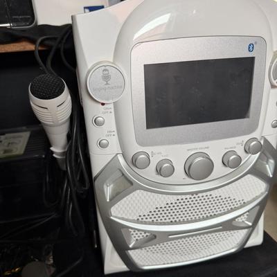 Sale Photo Thumbnail #128: Receiver, Karaoke, Records, cassettes