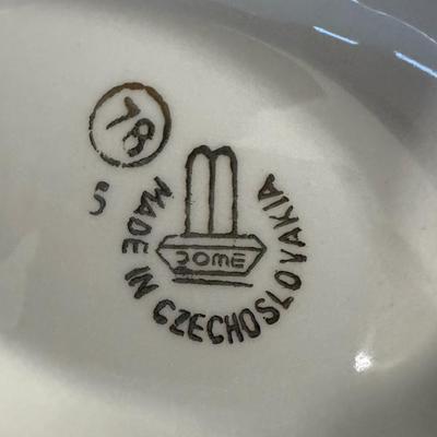 Sale Photo Thumbnail #534: Includes stemware, a pitcher, cups, a vase, glasses, plates, and more. Makers include Moser, Keramix, H&C, and more. Mostly Bohemian. Construction is glass, porcelain, and more. Total of 35+ pieces. Pre-auction estimate: $200-$300. [RE]