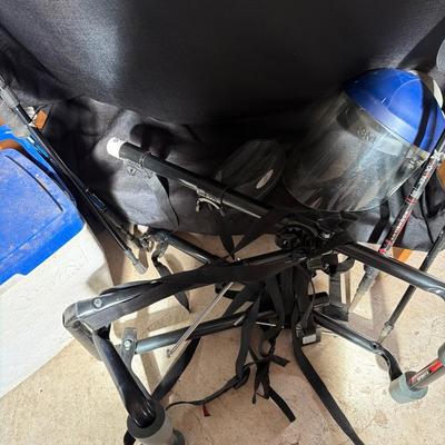 Sale Photo Thumbnail #166: Outdoor Sports, Ice chest, Camelbacks, car bike rack, trekking poles, hand warmer.And more