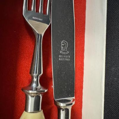 NOS Rostfrei Solingen Carving Set Assortment