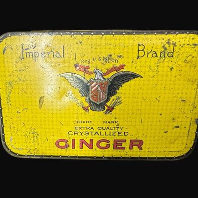 Sale Photo Thumbnail #559: Includes tobacco tins and matchbooks, Names include Ginger, Players, Edgeworth, and more. Also includes a razor blade safe. Total of 40 pieces. [CS]