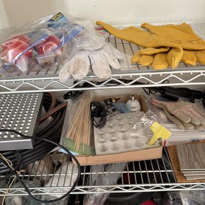 Sale Photo Thumbnail #191: Plant grow lights and Potting items.

Shelf not included