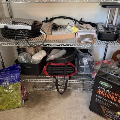 Sale Photo Thumbnail #188: Plant grow lights and Potting items.

Shelf not included