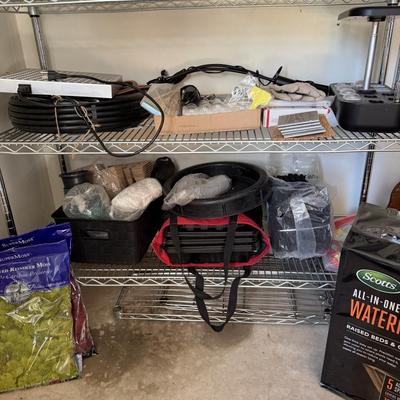 Sale Photo Thumbnail #190: Plant grow lights and Potting items.

Shelf not included