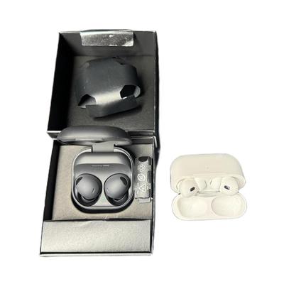 Sale Photo Thumbnail #585: Includes Galaxy ear buds, and Apple Air Pods Pro. Total of two pieces. Not tested. [CS]