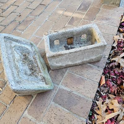 Cement Cottage Yard Art (BY-JS)