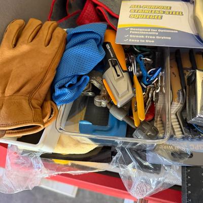 Assortment of hand tools and more