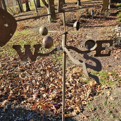 Metal Golfer Theme Weather Vane (BY-JS)