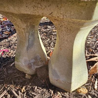 Concrete Angel Theme Outdoor Bench (BY-JS)