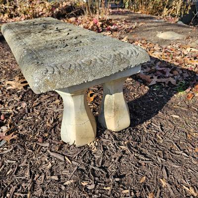 Concrete Angel Theme Outdoor Bench (BY-JS)
