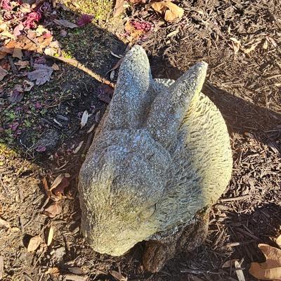 Trio of Concrete Yard Art (BY-JS)