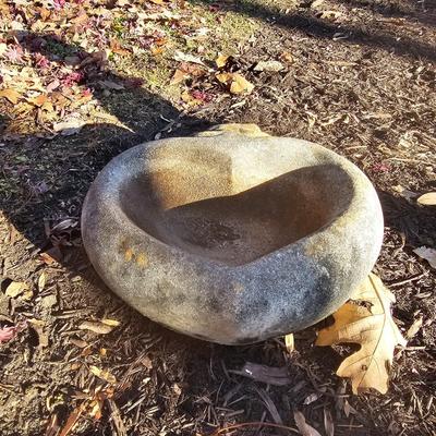 Trio of Concrete Yard Art (BY-JS)