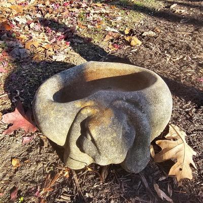 Trio of Concrete Yard Art (BY-JS)