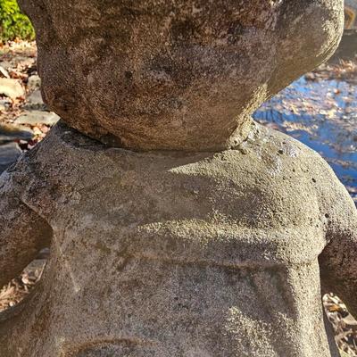 Trio of Concrete Yard Art (BY-JS)