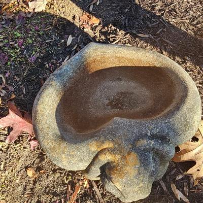 Trio of Concrete Yard Art (BY-JS)