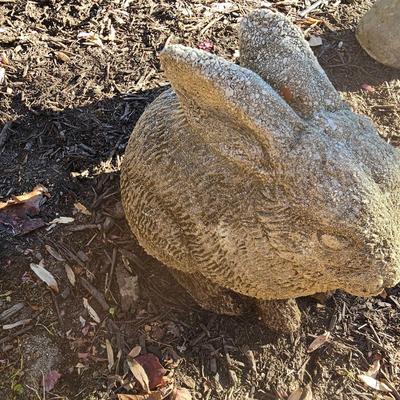 Trio of Concrete Yard Art (BY-JS)