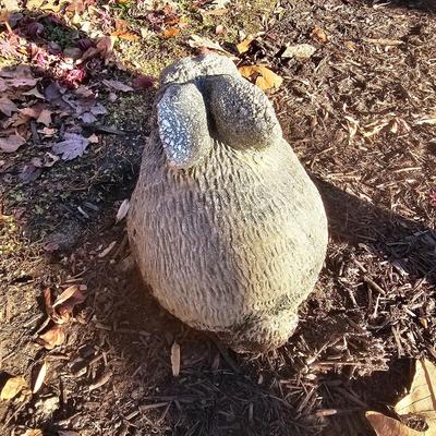 Trio of Concrete Yard Art (BY-JS)