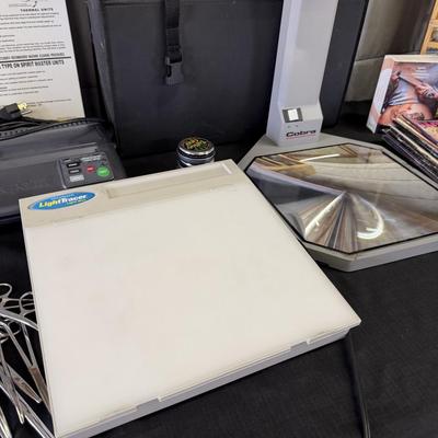 Sale Photo Thumbnail #240: Lot of Tattoo Supplies Lights, Tracers, books and more.