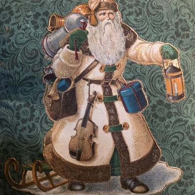 Santa Claus Decor Pillow
