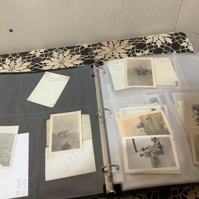 Sale Photo Thumbnail #416: Blank and white photo album.