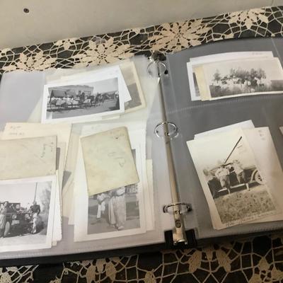 Sale Photo Thumbnail #408: Blank and white photo album.