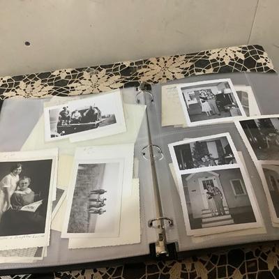 Sale Photo Thumbnail #410: Blank and white photo album.