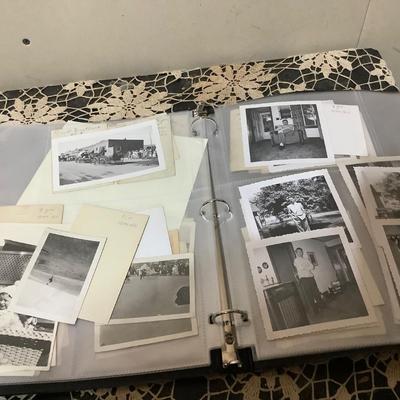 Sale Photo Thumbnail #411: Blank and white photo album.