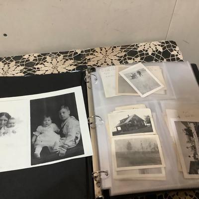 Sale Photo Thumbnail #417: Blank and white photo album.