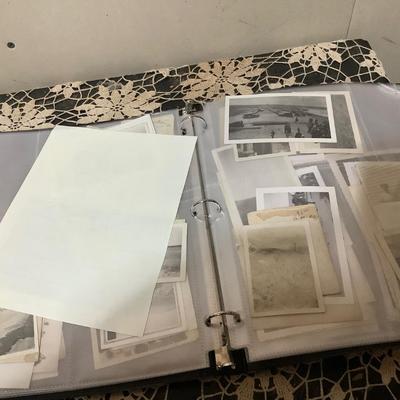 Sale Photo Thumbnail #413: Blank and white photo album.