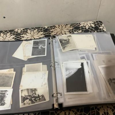 Sale Photo Thumbnail #415: Blank and white photo album.