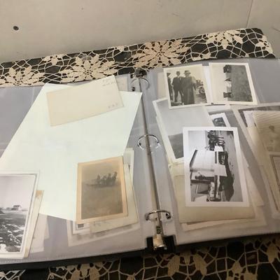 Sale Photo Thumbnail #412: Blank and white photo album.