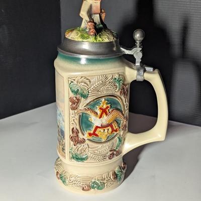 Handcrafted The Anheuser Bush Heritage Series The Bevo Mill Stein CB9 First In Series - No Box