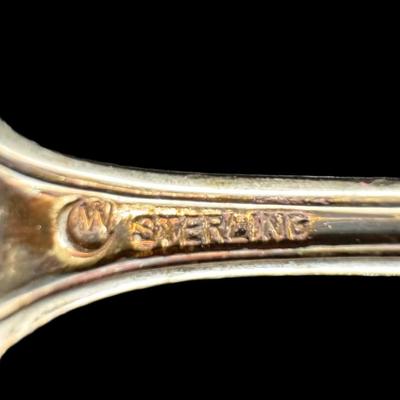 Sale Photo Thumbnail #703: **WIRE TRANSFER IS REQUIRED IF SHIPPED.** [199g] Includes various manufacturers. All pieces are marked sterling. **ALL PRECIOUS METALS SALES ARE FINAL. NO REFUNDS WILL BE GIVEN FOR ANY REASON.** [AG]