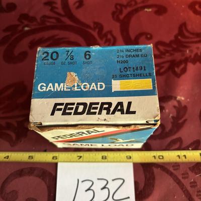 Federal 20 Gauge Shells