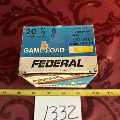 Federal 20 Gauge Shells