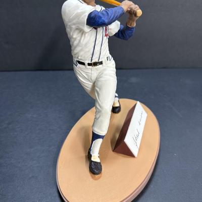 Hank Aaron Figurine - Autographed #848/1982