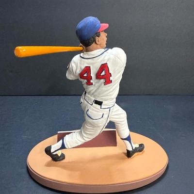 Hank Aaron Figurine - Autographed #848/1982