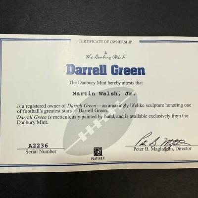 Danbury Mint - Darrell Green Figurine