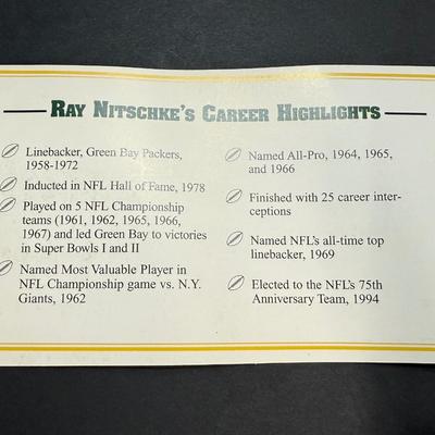 Danbury Mint - Ray Nitschke figurine