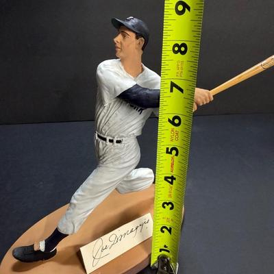 Joe Dimmagio Autographed Figurine #1847/2214