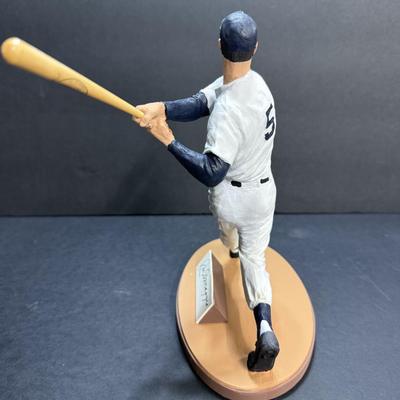 Joe Dimmagio Autographed Figurine #1847/2214