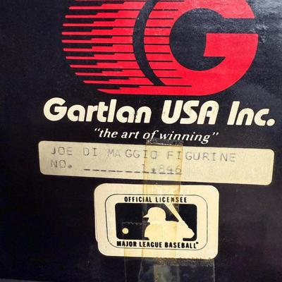 Joe Dimmagio Autographed Figurine #1847/2214